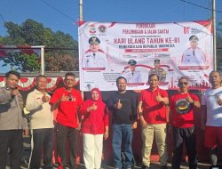 Semarak HUT RI ke-81, Warga Aspol Toddopuli Gelar Jalan Sehat dan Pembukaan Lomba 17-an