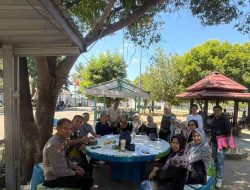 Bhabinkamtibmas Kelurahan Untia Jalin Silaturahmi dengan Guru Sekolah Rakyat, Perkuat Sinergi Jaga Kamtibmas