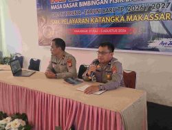 Tanamkan Kesadaran Berlalu Lintas, Polsek Rappocini Beri Penyuluhan kepada Pelajar SMK Pelayaran Katangka