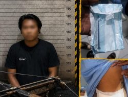 eskrim Polsek Biringkanaya Amankan Pelaku Penganiayaan Busur Panah di Sudiang
