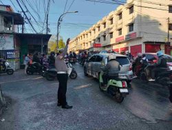 Polsek Manggala Intensifkan Komanderwis Pagi, Urai Kepadatan di Jalur Antang Raya