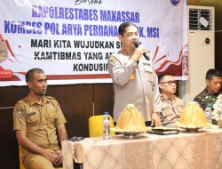 Kapolrestabes Makassar Ajak Warga Perkuat Sinergi Jaga Kamtibmas Lewat Ngopi Kamtibmas