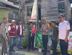Polsek Biringkanaya Ajak Warga Untia Tingkatkan Kepedulian terhadap Kebersihan