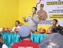 Ngopi Kamtibmas di Tamalanrea, Kapolrestabes Makassar Ajak Warga Bersinergi Jaga Kamtibmas