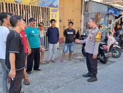 Bhabinkamtibmas Polsek Bontoala Imbau Warga Waspada Kebakaran di Musim Kemarau