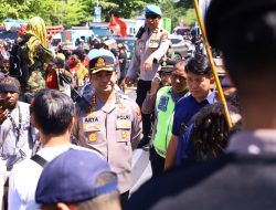 Kapolrestabes Makassar Kedepankan Dialog, Aksi Unras di Kanwil Kemenkumham Sulsel Berlangsung Kondusif