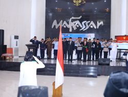 Kapolrestabes Makassar Hadiri Pengukuhan 70 Paskibraka Kota Makassar Tahun 2026
