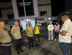 Kapolsek Rappocini Pantau Latihan Upacara HUT Kemerdekaan RI ke-81