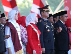 Kapolrestabes Makassar Hadiri Upacara HUT ke-81 Kemerdekaan RI di Lapangan Karebosi