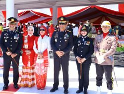 Kapolrestabes Makassar Hadiri Upacara HUT ke-81 RI di Rujab Gubernur Sulsel