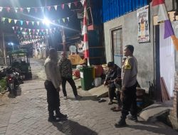 Cegah Gangguan Kamtibmas, Polsek Tallo Intensifkan Patroli Malam hingga Lorong Permukiman