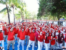 Polrestabes Makassar Gelar Family Gathering Meriahkan HUT ke-81 Kemerdekaan RI
