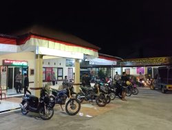 Polsek Manggala Tindak 15 Motor Knalpot Brong, Sasar Gangguan Kamtibmas Malam Akhir Pekan