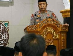 Safari Subuh Polrestabes Makassar Serukan Kolaborasi Masyarakat Jaga Kamtibmas