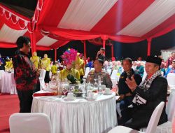 Hadiri Pesta Rakyat Kapolsek Manggala Perkuat Komunikasi dengan Warga untuk Deteksi Dini Gangguan Kamtibmas