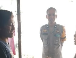 Respons Keluhan Warga, Bhabinkamtibmas Berua Sampaikan Imbauan Kamtibmas dan Bahaya Kebakaran