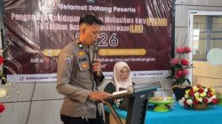 Bekali Generasi Muda, Bhabinkamtibmas Rappocini Sampaikan Edukasi Cinta Tanah Air kepada Mahasiswa