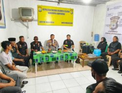 Silaturahmi Kapolsek Manggala di Sekretariat Bankompol Merpati, Perkuat Sinergi Kamtibmas