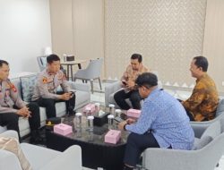 Kapolsek Ujung Pandang Silaturahmi ke OJK, Perkuat Sinergitas Jaga Kamtibmas