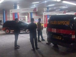 Patroli Dini Hari, Personel Polsek Rappocini Pantau SPBU