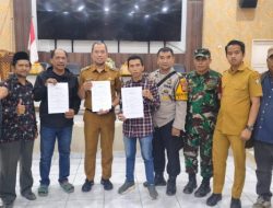 Rapat Koordinasi Digelar, Warga Aditarina dan Bitowa Lama Sepakat Hentikan Konflik