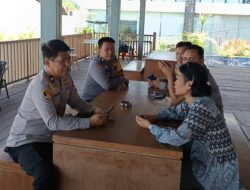 Kapolsek Ujung Pandang Sambangi Hotel, Perkuat Sinergi Jaga Kamtibmas