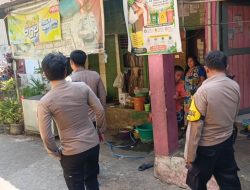 Patroli Jalan Kaki, Polsek Tallo Sapa Warga dan Pantau Wilayah