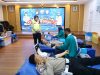 Sambut Hari Lalu Lintas ke-71, Satlantas Polrestabes Makassar Gelar Donor Darah