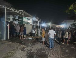 Rumah Warga Terbakar di Minasa Upa, Kapolsek Rappocini Langsung ke TKP