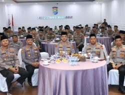 Polrestabes Makassar Ikuti Ngaji Kebangsaan Bersama Kapolri dan Gus Baha