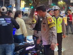 Razia Cipkon Polsek Rappocini Sasar Knalpot Brong, Sejumlah Motor Diamankan
