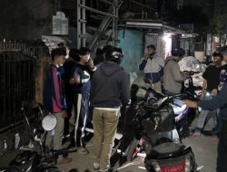 Resmob Polsek Rappocini Patroli Dini Hari, Pemuda yang Nongkrong Diimbau Pulang