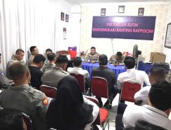 Perkuat Pelayanan Prima, Kapolsek Rappocini Tekankan Disiplin dan Respons Cepat Aduan Warga