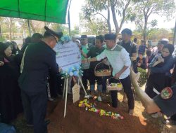 Upacara Pemakaman Secara Dinas Jenazah Almarhum Aipda Andi Wahyudi, Personel Polsek Rappocini