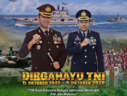 Kapolrestabes Makassar dan Jajaran Ucapkan Dirgahayu TNI ke-81