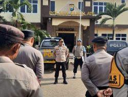 Kapolsek Tamalate Pimpin Apel, Tekankan Tagline Kapolri: Polisi Bersama Masyarakat