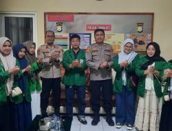 Mahasiswa UIN Alauddin Laksanakan PPL di Polsek Tamalate, Ini Pesan Kapolsek
