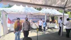 Polsek Biringkanaya Kawal Penyaluran Bantuan Pangan, 700 Warga Hadir di GOR Sudiang