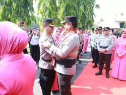 Kapolrestabes Makassar Hadiri Penyambutan Kapolda Sulsel dan Upacara Serah Terima Pataka Pallawa Lipu