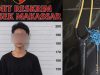 Sisir Lokasi Dugaan Perkelahian, Polsek Makassar Amankan Pemuda Pembawa Busur