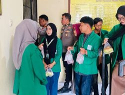 Sentuhan Kemanusiaan di Balik Jeruji, Mahasiswa PPL UNIAM dan Polsek Tamalate Tebar Kebaikan di Hari Jumat