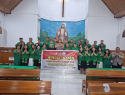 Kapolsek Manggala Ajak Jemaat Gereja Toraja Mamasa Bersama Jaga Kamtibmas