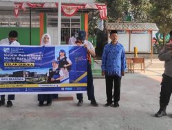 Polsek Biringkanaya Sosialisasikan SMA Kemala Taruna Bhayangkara di MTsN 2 Makassar