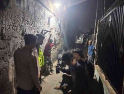 Patroli Malam Polsek Tallo Sambangi Pemuda Nongkrong di Lorong Pemukiman