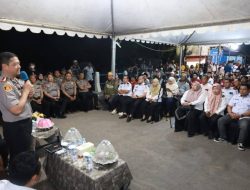 Kumpul Bersama Warga, Kapolrestabes Makassar Bangun Komitmen Hentikan Perang Kelompok