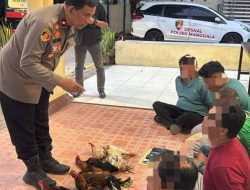 Polsek Manggala Sisir Dua Lokasi Dugaan Sabung Ayam, Lima Orang Diamankan