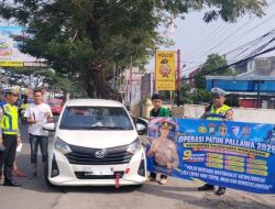 Operasi Patuh Pallawa 2026 Polsek Rappocini di Perbatasan Makassar-Gowa